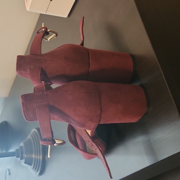 Faux Suede Sandal - Picture 2 of 2